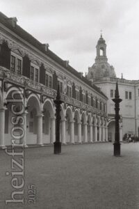 Der Stallhof am Dresdner Schloss am 16. Juni 2025